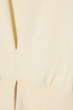 画像をギャラリービューアに読み込む, front tuck cropped sweat
