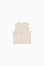画像をギャラリービューアに読み込む, cut jacquard check blouse
