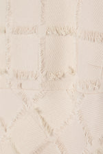 画像をギャラリービューアに読み込む, cut jacquard check blouse
