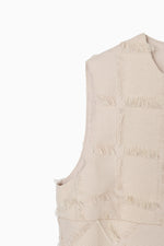 画像をギャラリービューアに読み込む, cut jacquard check blouse
