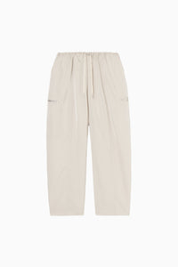 drawstring gloss pants