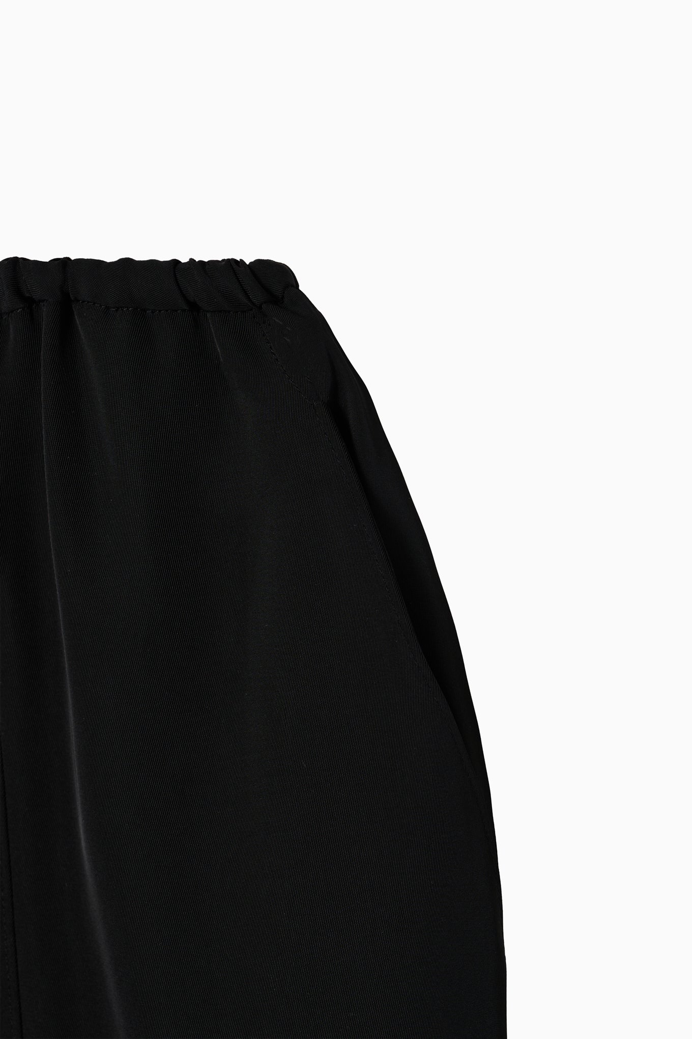 drawstring gloss pants
