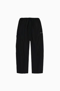 drawstring gloss pants