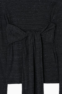 back tie napped tops