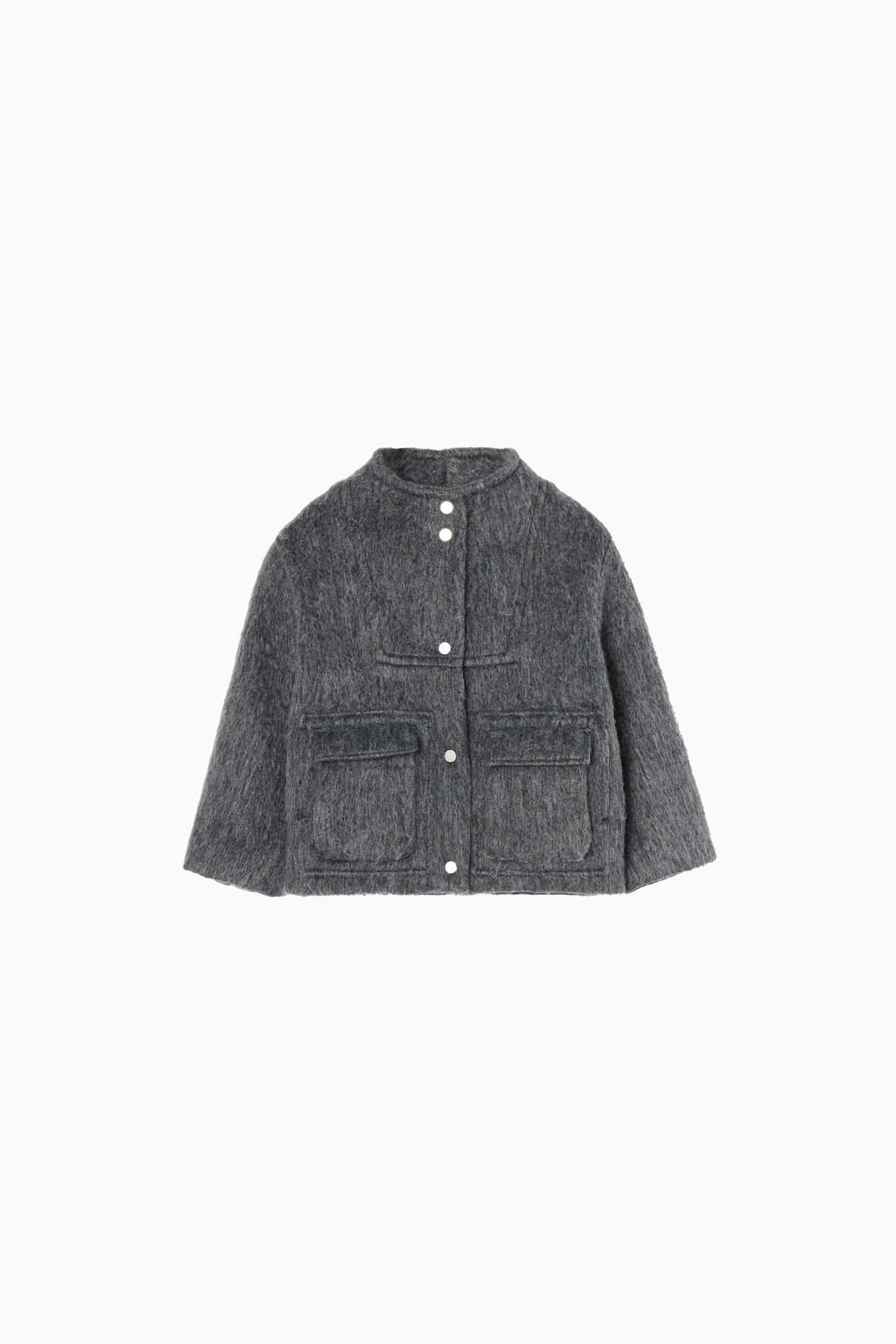 wool shaggy coat [Kids]