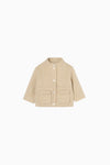 wool shaggy coat [Kids]