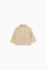 画像をギャラリービューアに読み込む, wool shaggy coat [Kids]
