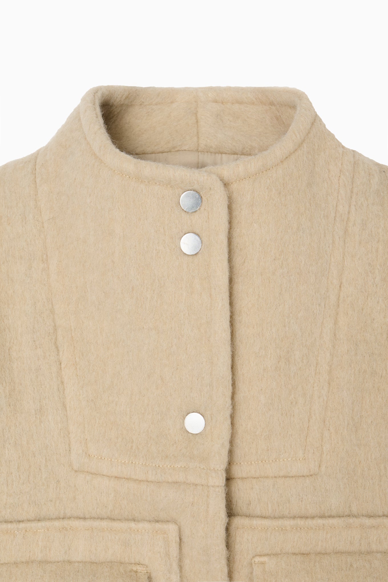 wool shaggy coat [Kids]