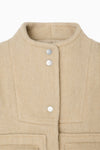 wool shaggy coat [Kids]