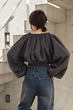 画像をギャラリービューアに読み込む, STRIPE OFF SHOULDER TOPS
