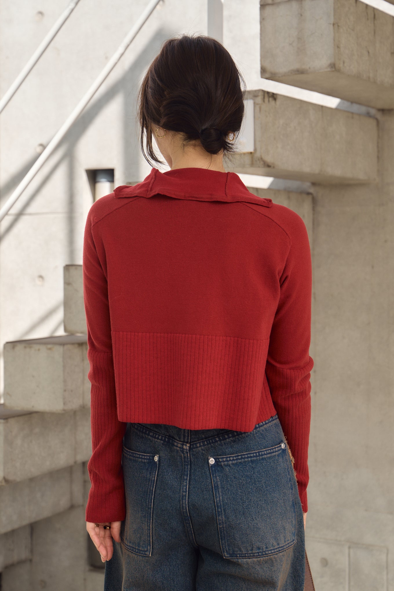 2WAY KNIT PULLOVER