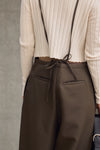 SUSPENDER COCOON PANTS