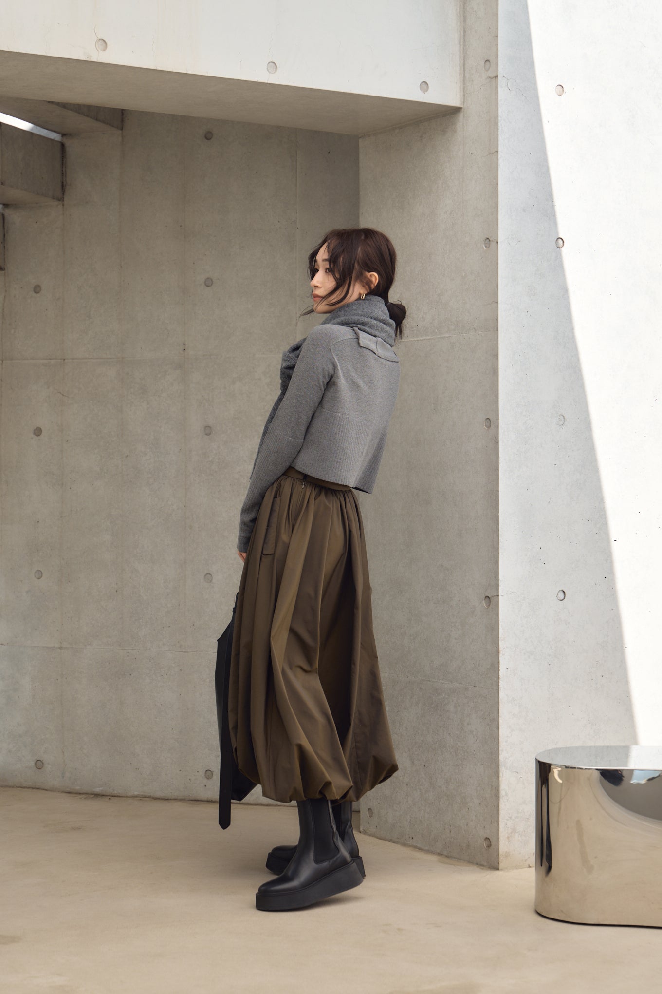 2way knit pullover