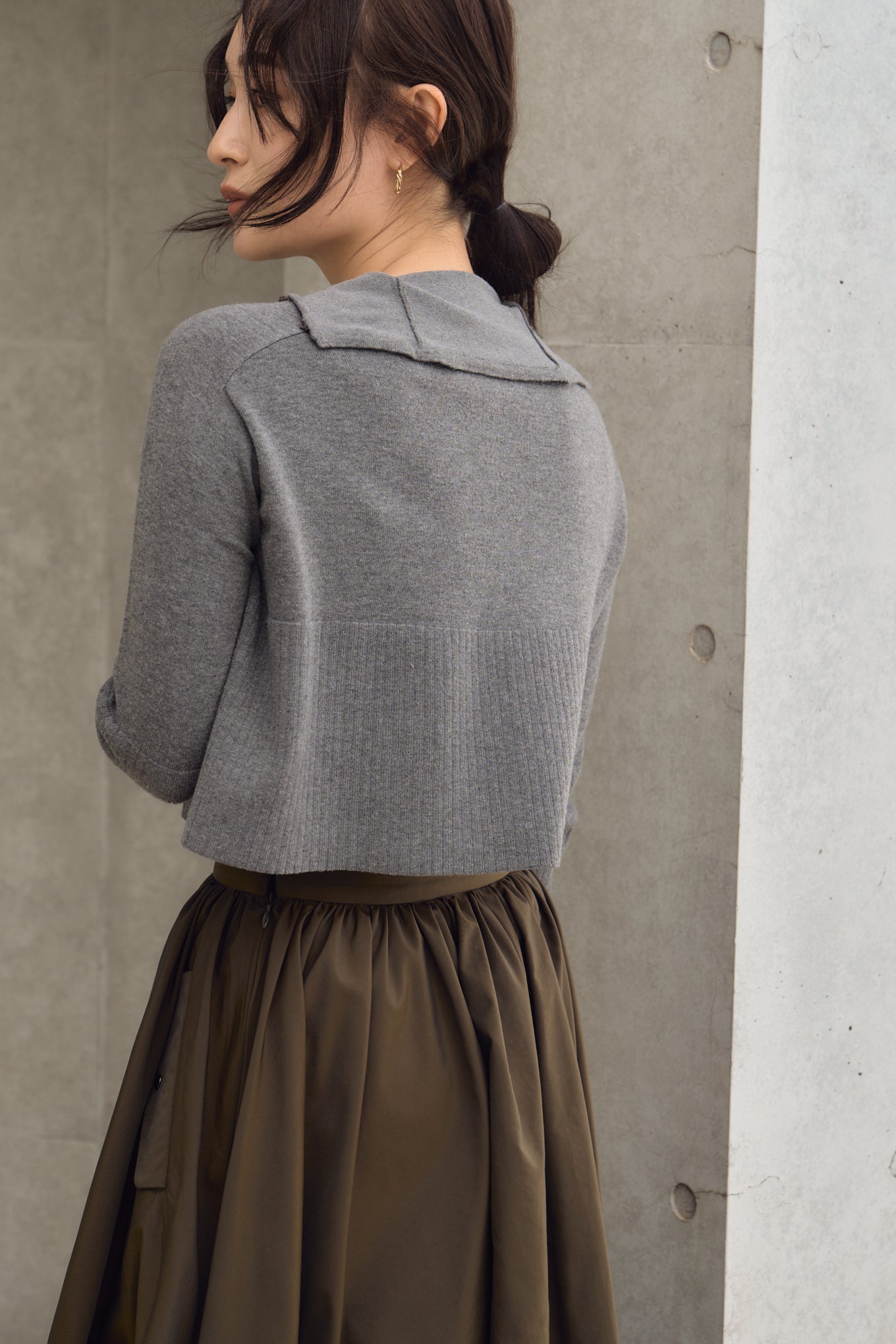 2WAY KNIT PULLOVER