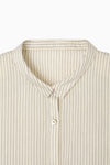 linen stripe shirt