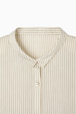 画像をギャラリービューアに読み込む, linen stripe shirt
