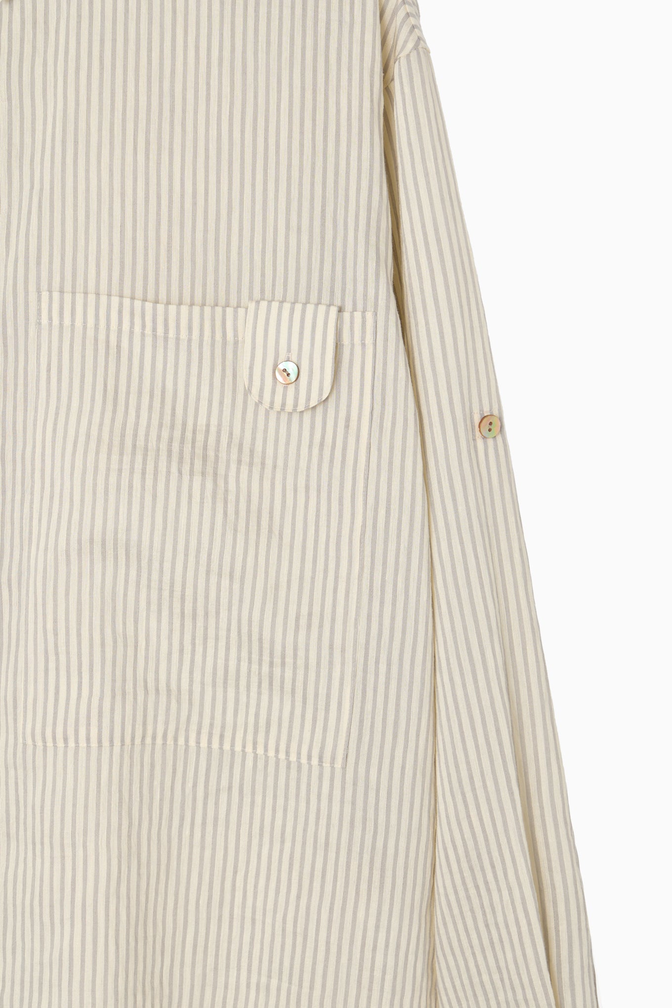 linen stripe shirt