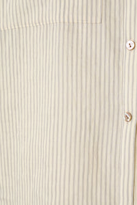 linen stripe shirt