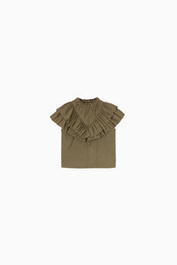 volume ruffle tops kids