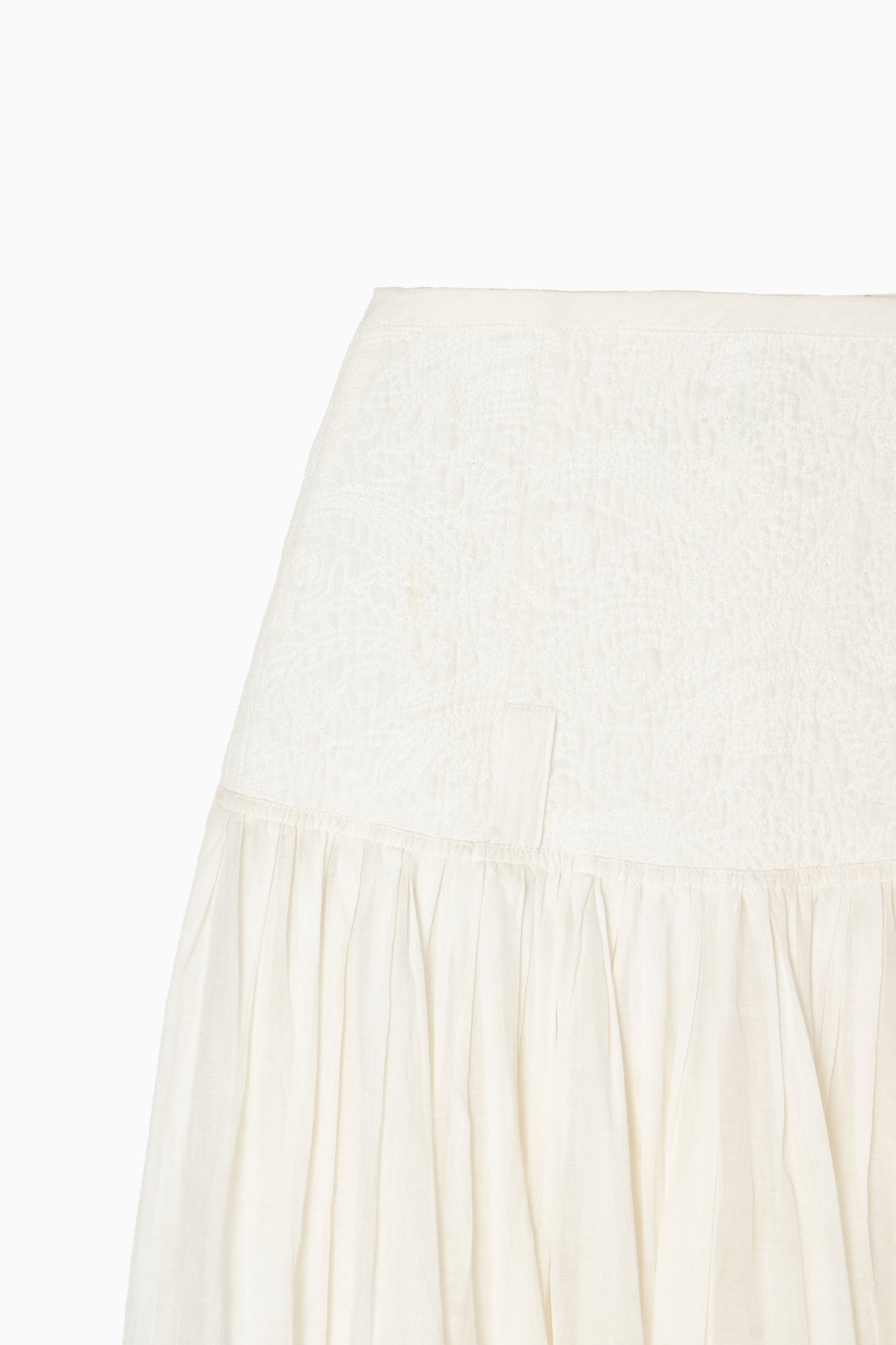 cotton embroidery skirt