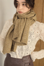 画像をギャラリービューアに読み込む, MELANGE KNIT STOLE
