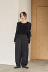 SUSPENDER COCOON PANTS