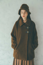 画像をギャラリービューアに読み込む, shaggy wool coat
