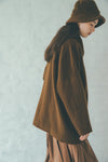 shaggy wool coat