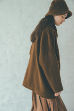 画像をギャラリービューアに読み込む, shaggy wool coat
