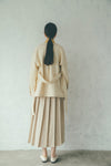 pleats volume skirt