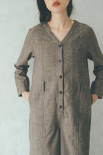 画像をギャラリービューアに読み込む, herringbone coverall
