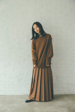 画像をギャラリービューアに読み込む, pleats volume skirt
