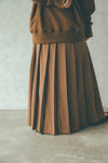 pleats volume skirt
