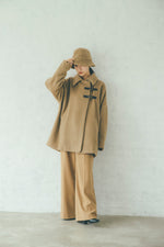 画像をギャラリービューアに読み込む, shaggy wool coat

