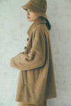 shaggy wool coat