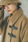 shaggy wool coat