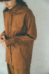 SOFT SUEDE OVER SHIRT
