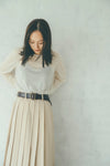 pleats volume skirt