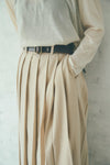 pleats volume skirt