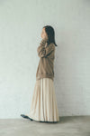 pleats volume skirt