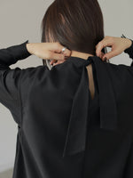 画像をギャラリービューアに読み込む, BACK TIE DRESS
