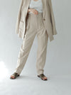 HIGH WAIST TAPERD PANTS
