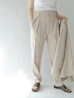 画像をギャラリービューアに読み込む, HIGH WAIST TAPERD PANTS
