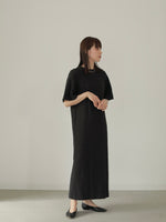 画像をギャラリービューアに読み込む, FLARE SLEEVE COCOON DRESS
