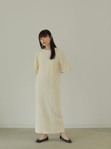 FLARE SLEEVE COCOON DRESS