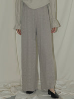 画像をギャラリービューアに読み込む, EYELET KNIT PANTS
