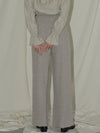 EYELET KNIT PANTS