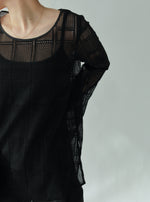 画像をギャラリービューアに読み込む, FLARE SLEEVE LACE BLOUSE
