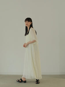 CREPE BACKTIE DRESS