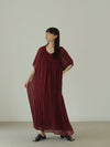 CREPE BACKTIE DRESS